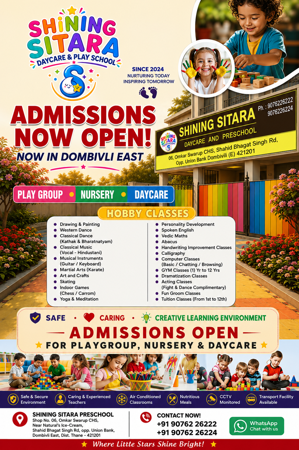 Admissions Open
